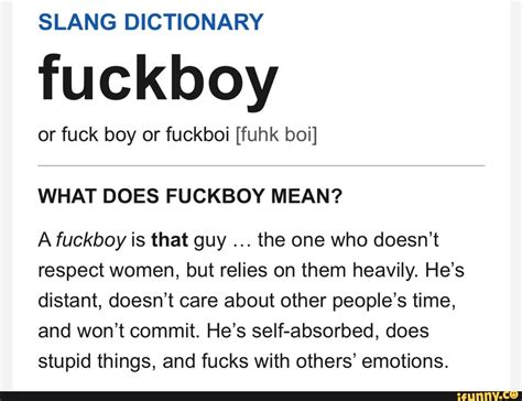 what is a fuckboi|fuckboy Meaning & Origin .
